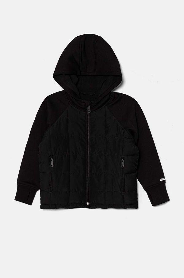 Abercrombie & Fitch Dječja jakna Abercrombie & Fitch boja: crna, KI232-4010