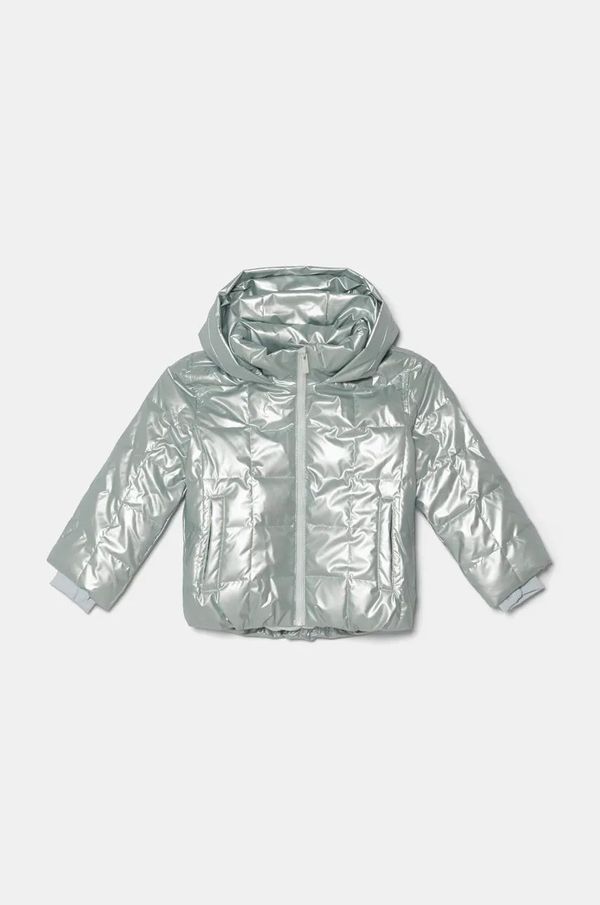 Abercrombie & Fitch Dječja jakna Abercrombie & Fitch boja: tirkizna, KI244-4013