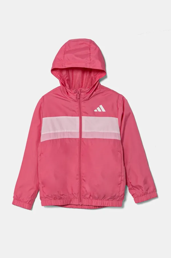 adidas Dječja jakna adidas boja: ružičasta, JD0025