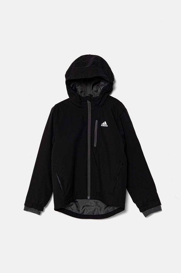 adidas Dječja jakna adidas J 2in1KT boja: crna, IV9508