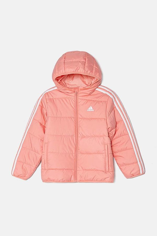 adidas Dječja jakna adidas J ESS 3S PAD boja: ružičasta, IW0541