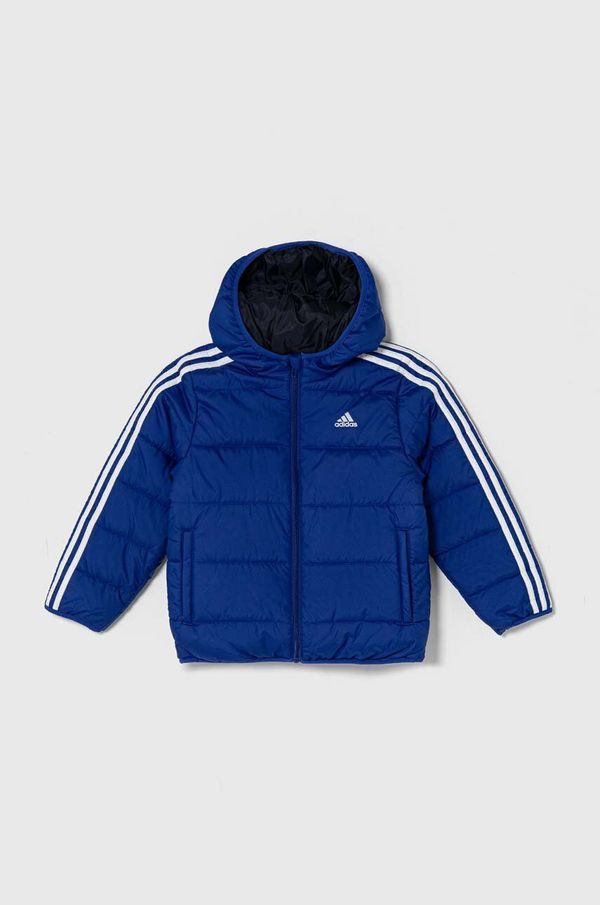 adidas Dječja jakna adidas J ESS 3S PAD boja: tamno plava, IW0543