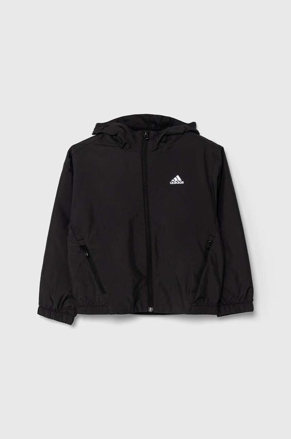 adidas Dječja jakna adidas J UTILITYKT boja: crna, IV9516