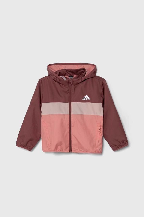 adidas Dječja jakna adidas LK TIBERIO WB boja: ružičasta, IV9515
