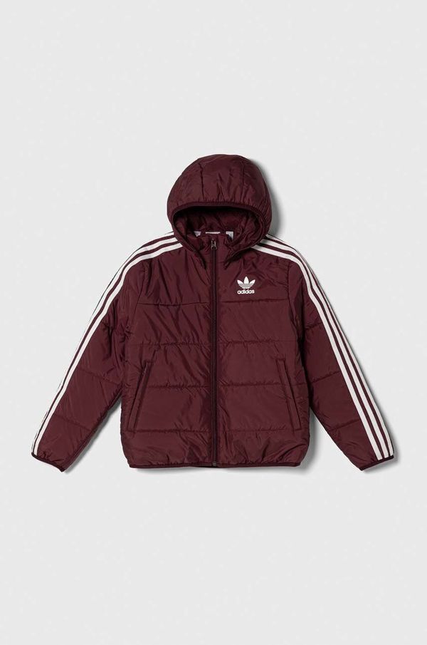 adidas Originals Dječja jakna adidas Originals boja: bordo