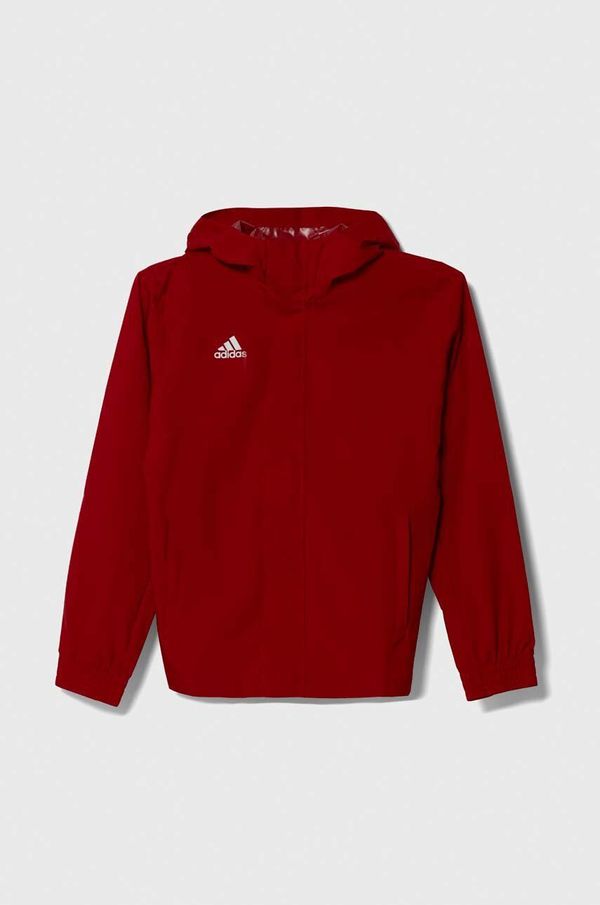 adidas Performance Dječja jakna adidas Performance ENT22 AW JKTY boja: crvena