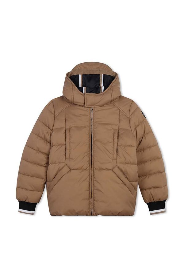 Boss Dječja jakna BOSS boja: bež, J51240