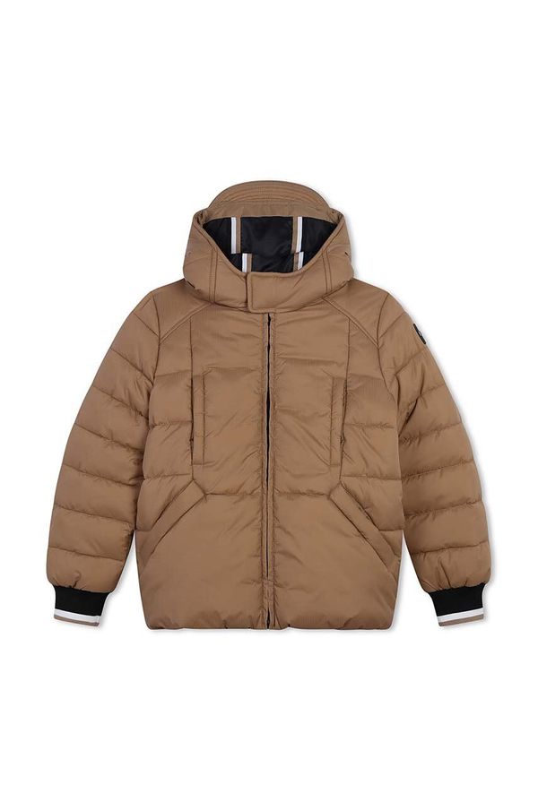 Boss Dječja jakna BOSS boja: bež, J51240