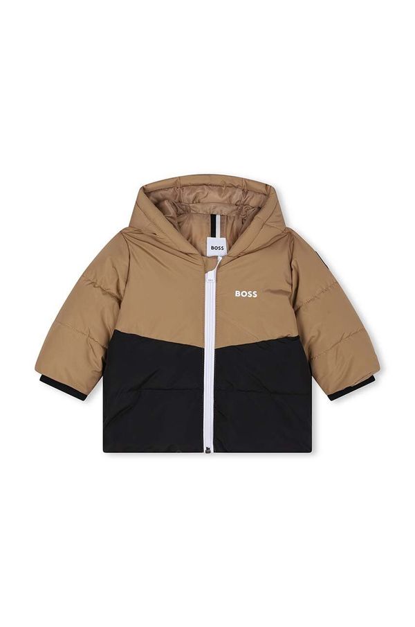 Boss Dječja jakna BOSS boja: bež, J51256