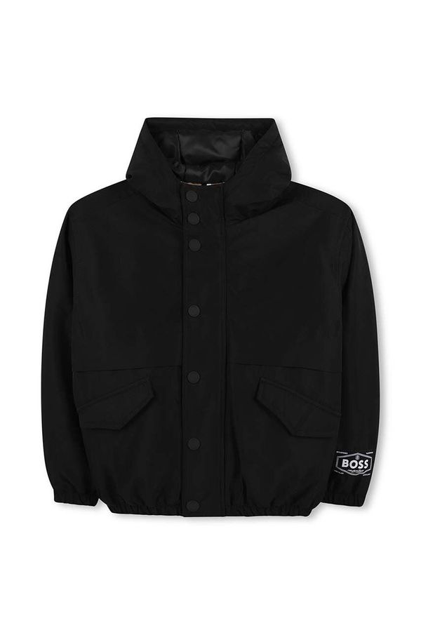 Boss Dječja jakna BOSS boja: crna, J51233