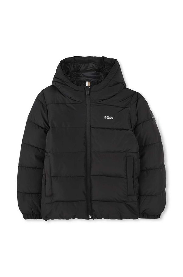 Boss Dječja jakna BOSS boja: crna, J51237
