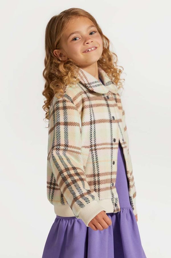 Coccodrillo Dječja jakna Coccodrillo boja: bež, ACADEMY GIRL KIDS