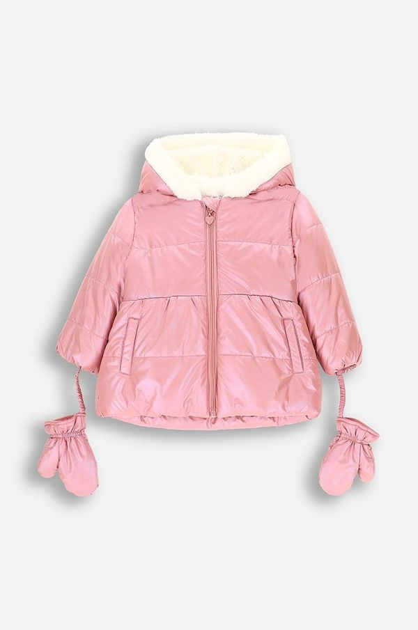 Coccodrillo Dječja jakna Coccodrillo boja: ružičasta, OUTERWEAR GIRL NEWBORN