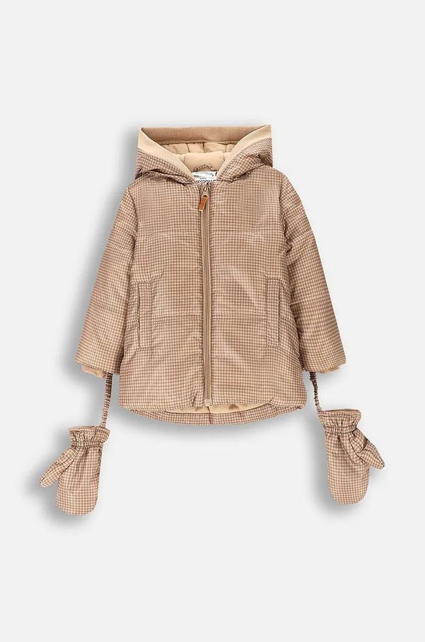 Coccodrillo Dječja jakna Coccodrillo boja: smeđa, OUTERWEAR BOY NEWBORN