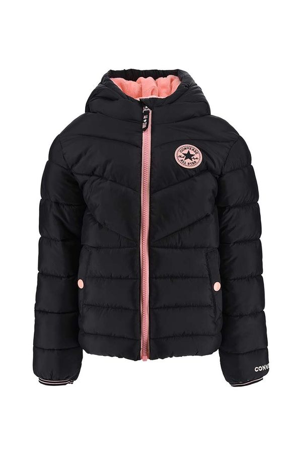Converse Dječja jakna Converse boja: crna, 3CC926
