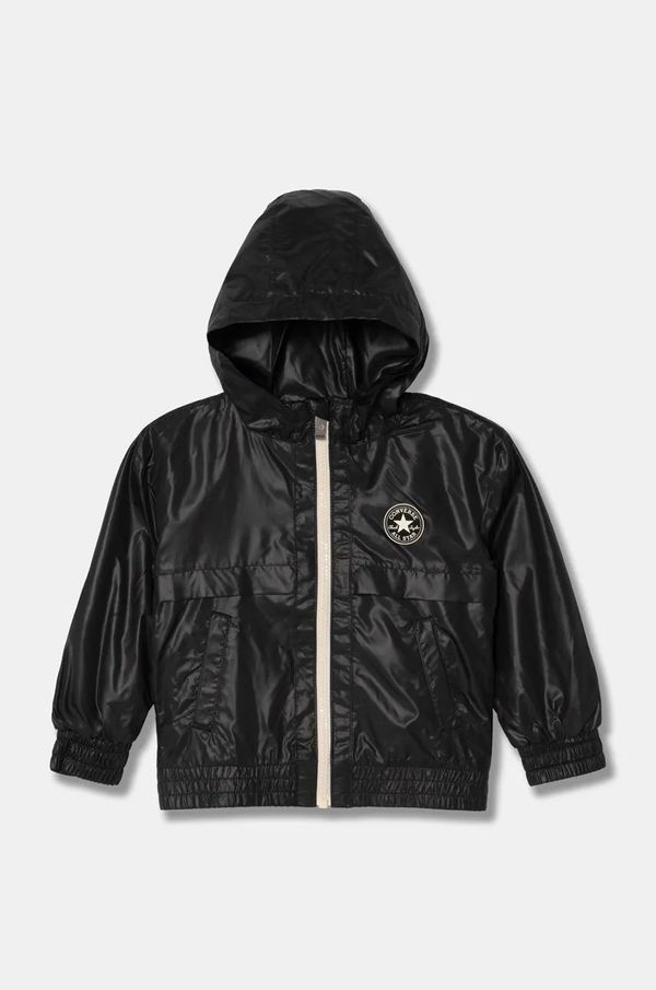 Converse Dječja jakna Converse boja: crna, 3CF930