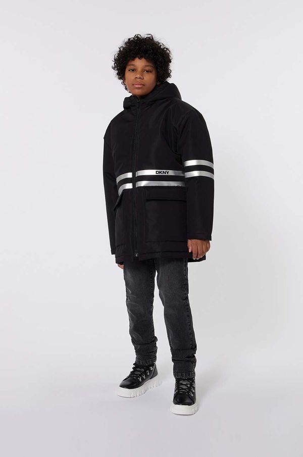 DKNY Dječja jakna Dkny boja: crna, D60203