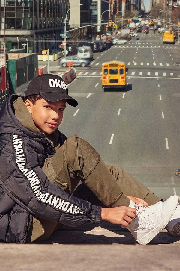 DKNY Dječja jakna Dkny boja: crna