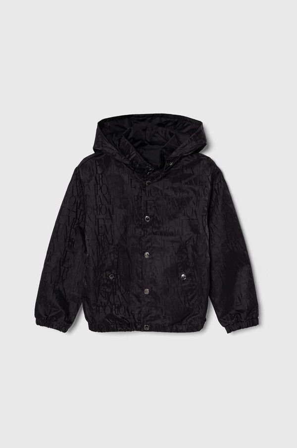 Emporio Armani Dječja jakna Emporio Armani boja: tamno plava