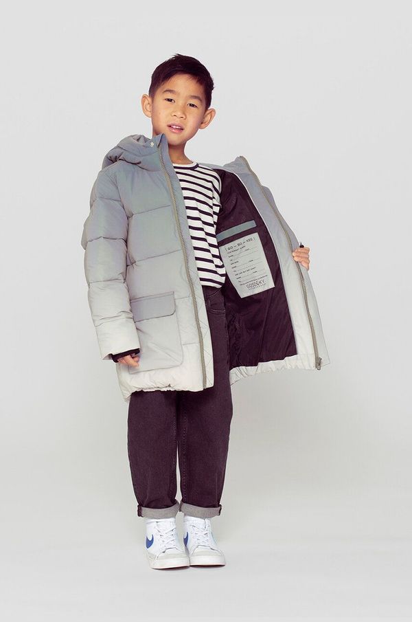 Gosoaky Dječja jakna Gosoaky REFLECTIVE TIGER boja: siva, 242.9.1.574