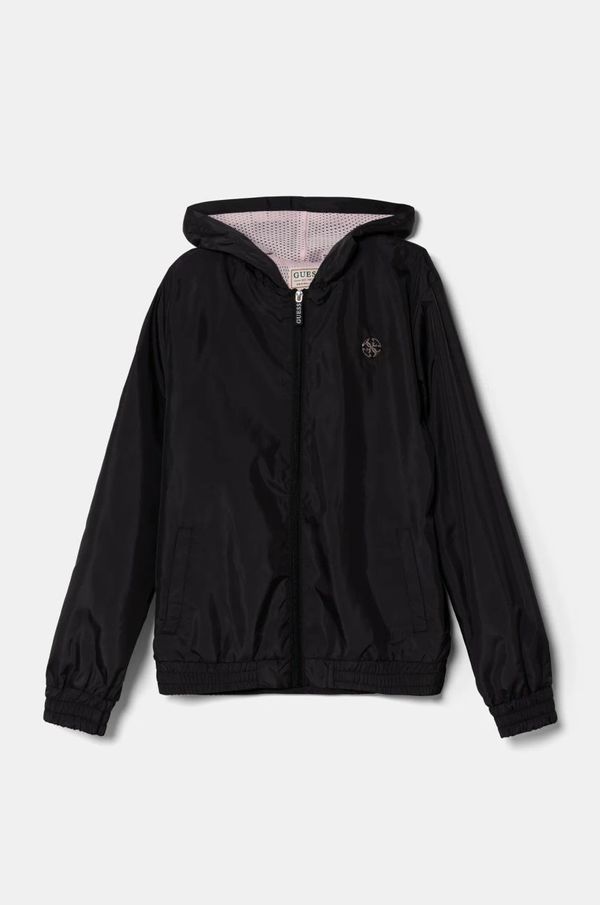 Guess Dječja jakna Guess boja: crna, J5RL06 WCFM0