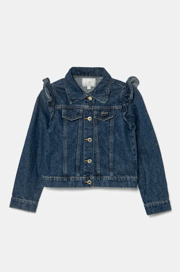 Guess Dječja jakna Guess boja: tamno plava, K5RL00 D5D90