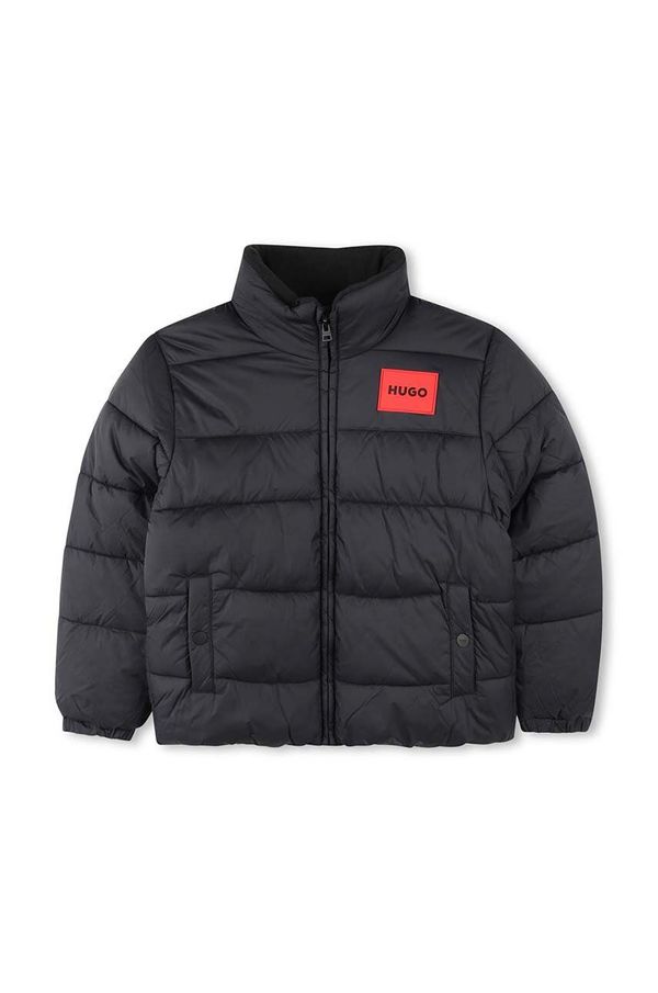 Hugo Dječja jakna HUGO boja: crna, G00198
