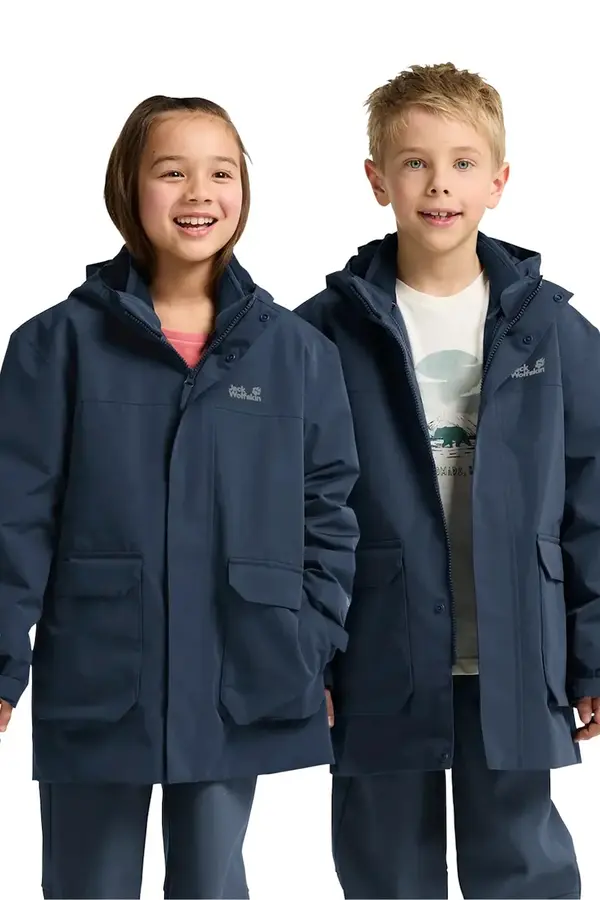 Jack Wolfskin Dječja jakna Jack Wolfskin 3IN1 CANVEY KIDS