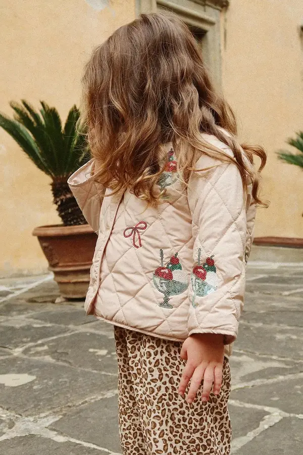 Konges Sløjd Dječja jakna Konges Sløjd FLORA SEQUIN JACKET