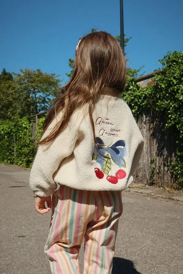 Konges Sløjd Dječja jakna Konges Sløjd JAZZ TEDDY JACKET GRS