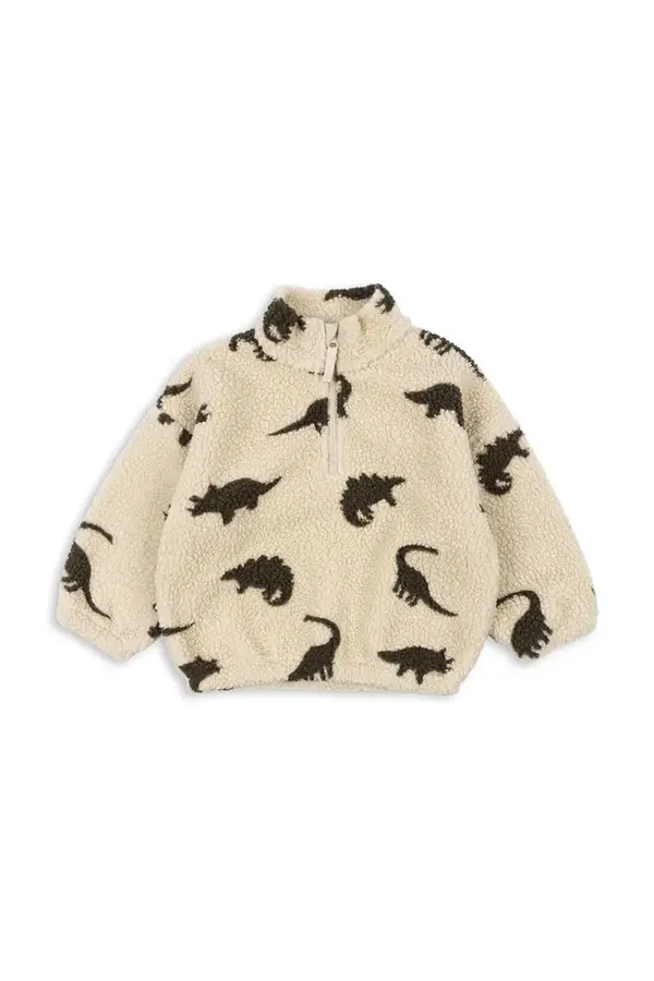 Konges Sløjd Dječja jakna Konges Sløjd JODY TEDDY HALF ZIP GRS