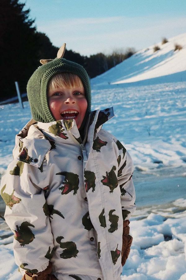 Konges Sløjd Dječja jakna Konges Sløjd MISMOU JACKET boja: bež, KS101269