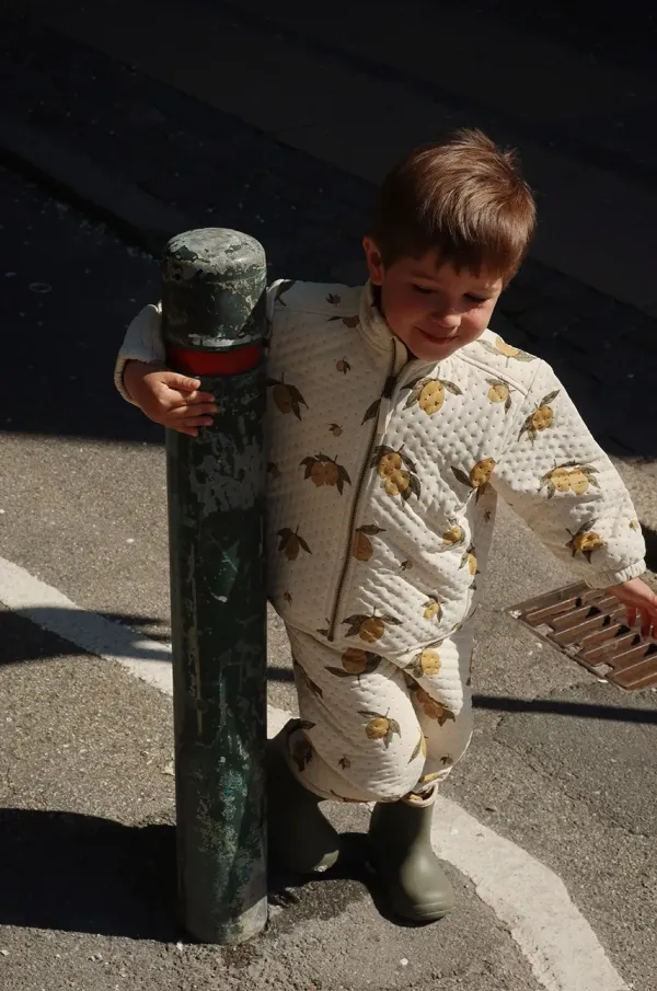 Konges Sløjd Dječja jakna Konges Sløjd THERMO JACKET GRS boja: bež, KS102316