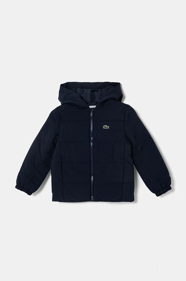 Lacoste Dječja jakna Lacoste boja: tamno plava, BJ1130