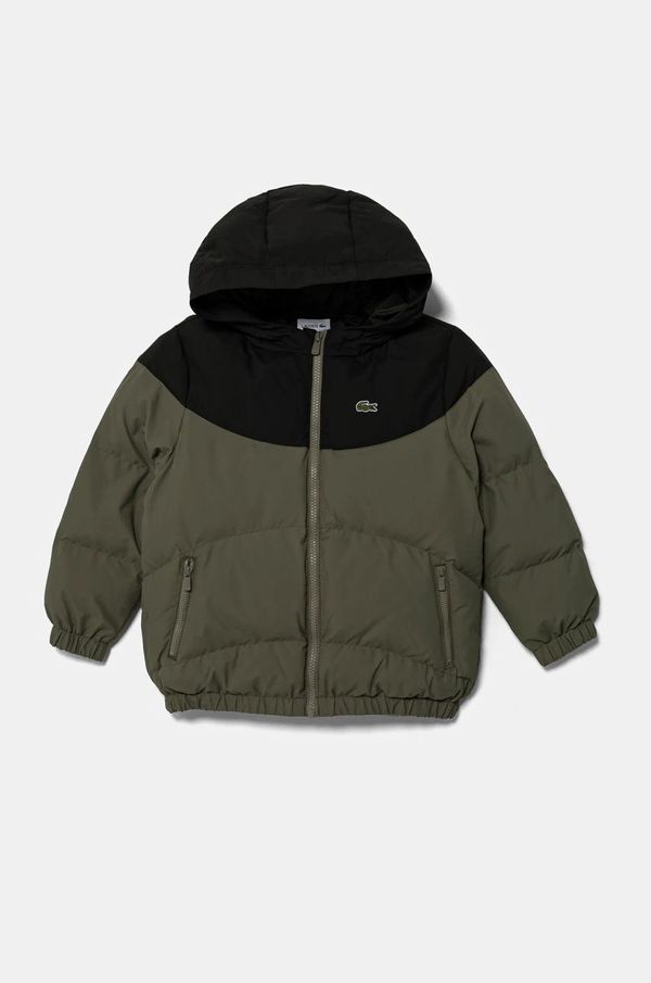 Lacoste Dječja jakna Lacoste boja: zelena, BJ2625