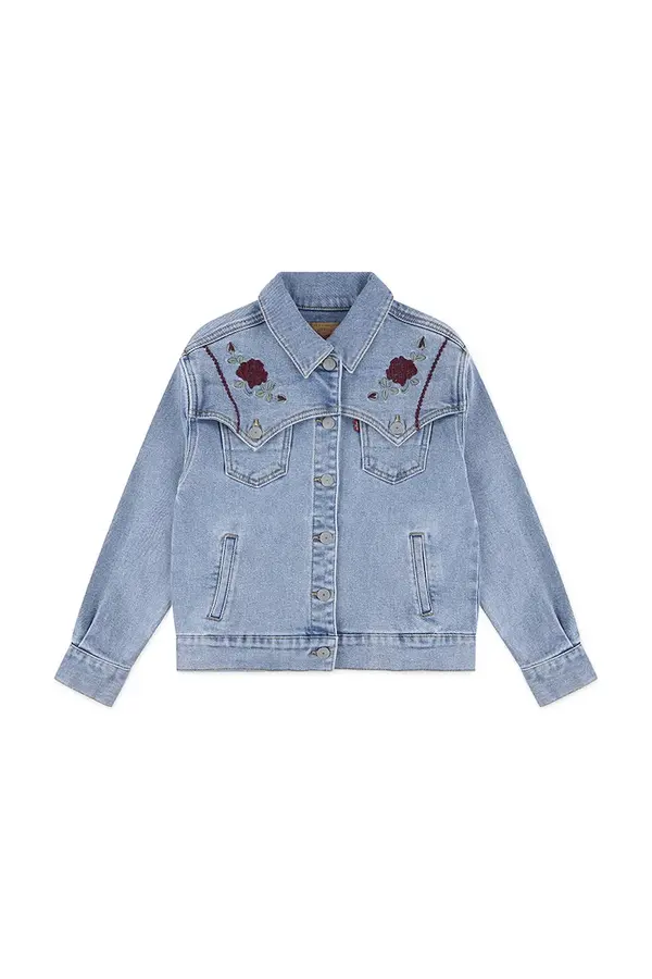 Levi's Dječja jakna Levi's OVERSIZED WESTERN TRUCKER