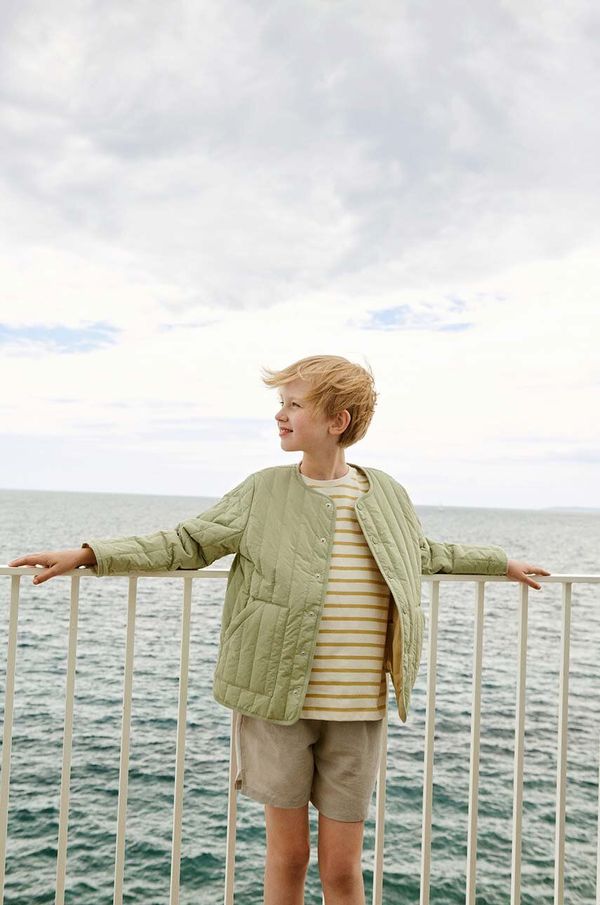 Liewood Dječja jakna Liewood Bea Jacket boja: zelena