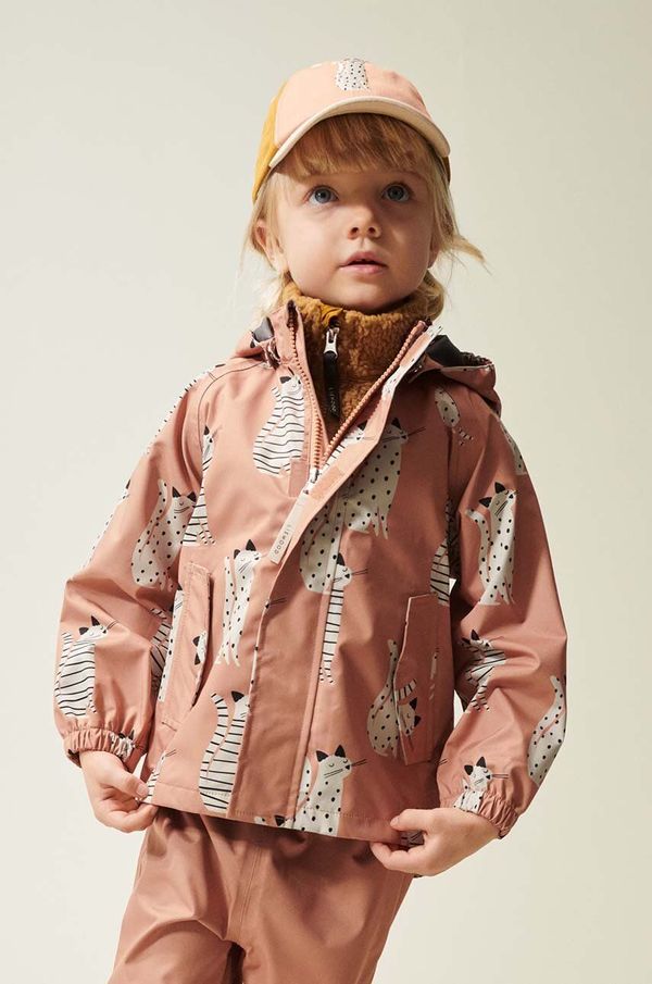 Liewood Dječja jakna Liewood Pedia Jacket boja: ružičasta, LW19150