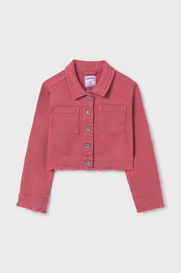 Mayoral Dječja jakna Mayoral boja: ružičasta
