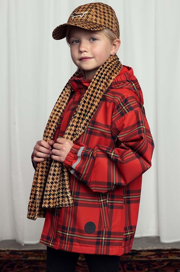 Mini Rodini Dječja jakna Mini Rodini boja: crvena, 1100015042
