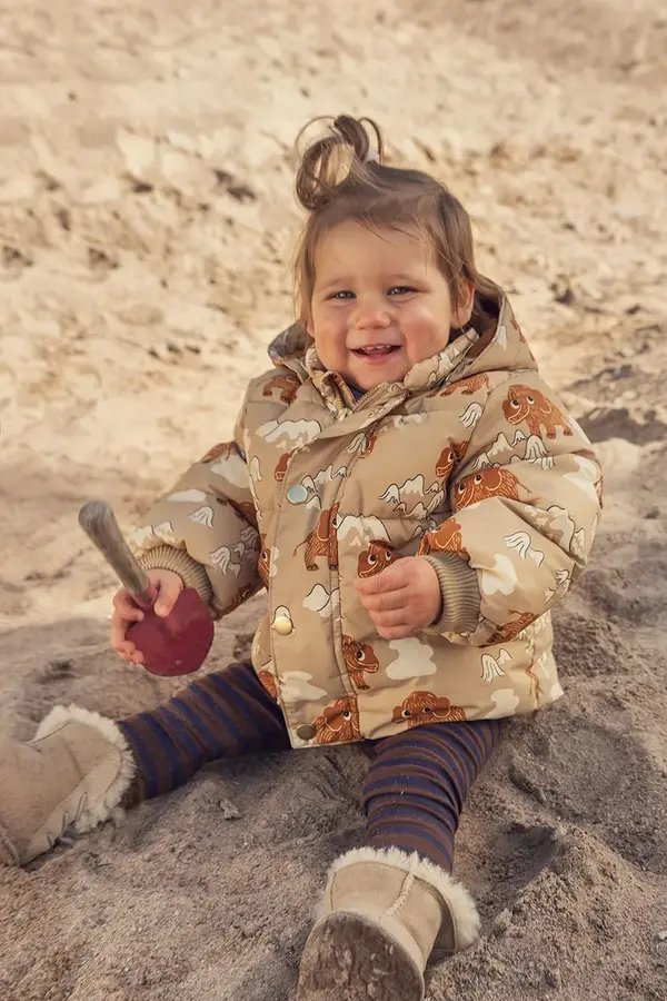 Mini Rodini Dječja jakna Mini Rodini Mammoths
