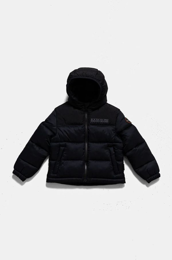 Napapijri Dječja jakna Napapijri A-HORNELEN boja: tamno plava, NP0A4HJS0411