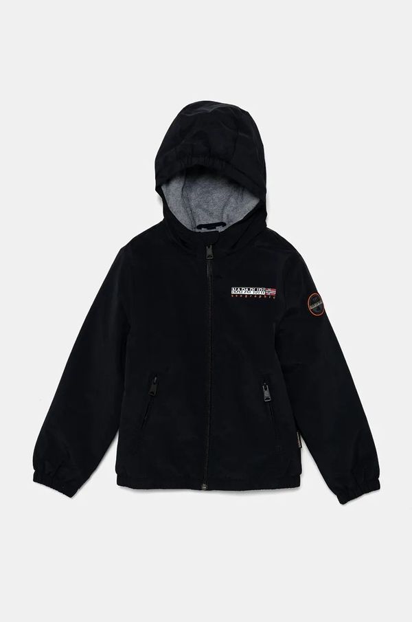 Napapijri Dječja jakna Napapijri A-SCOTT boja: crna, NP0A4HJR0411