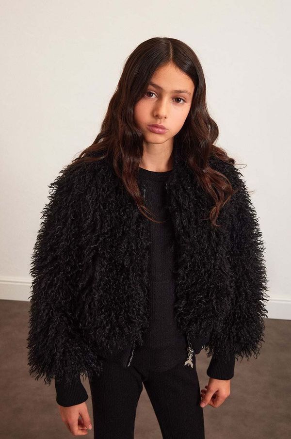 Patrizia Pepe Dječja jakna Patrizia Pepe E033 boja: crna, 7O0032