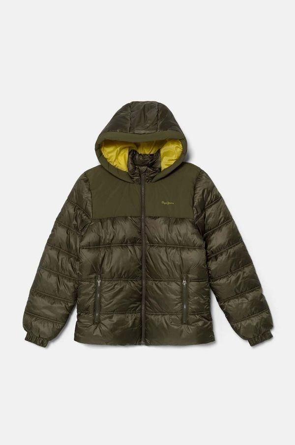 Pepe Jeans Dječja jakna Pepe Jeans ODONIS boja: zelena, PB401282