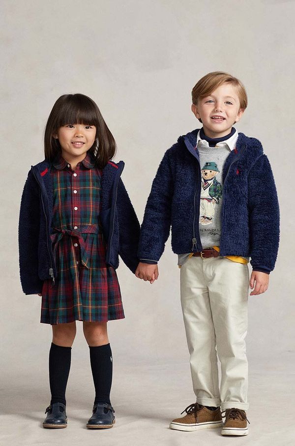 Polo Ralph Lauren Dječja jakna Polo Ralph Lauren boja: tamno plava, 322916335002