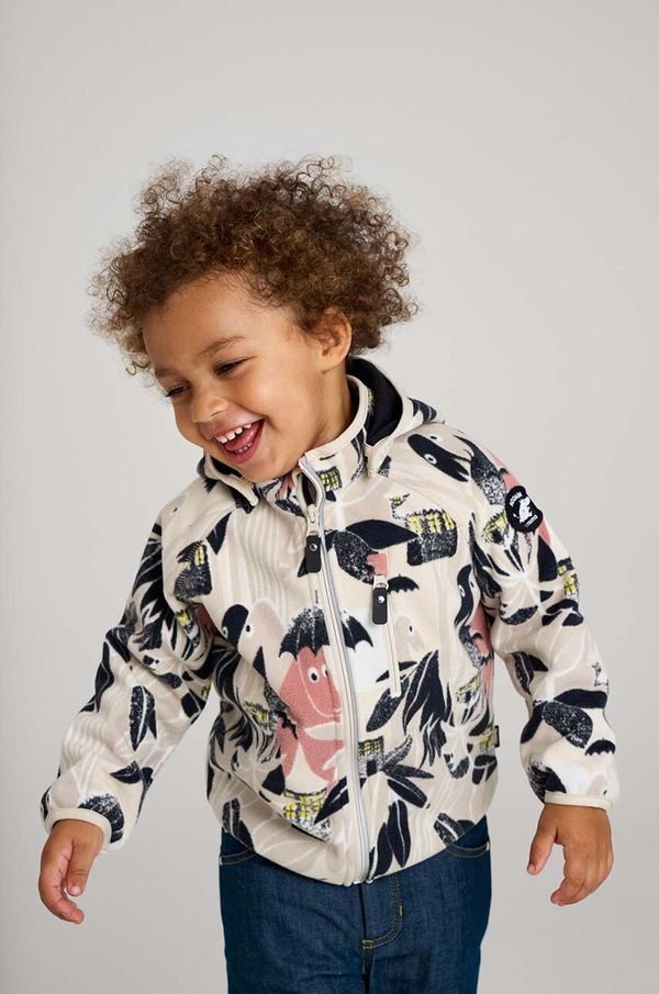 Reima Dječja jakna Reima Moomin Vindskydd boja: bež, 5100327B