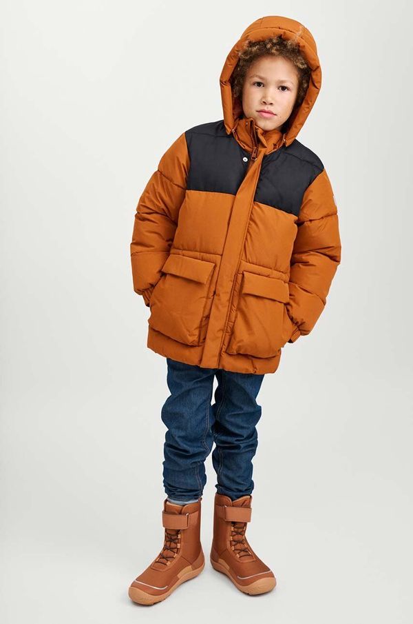 Reima Dječja jakna Reima Toukola boja: smeđa, 5100364A