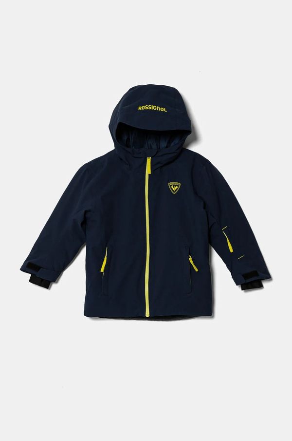 Rossignol Dječja jakna Rossignol STRAWPILE boja: tamno plava, RLNYJ06