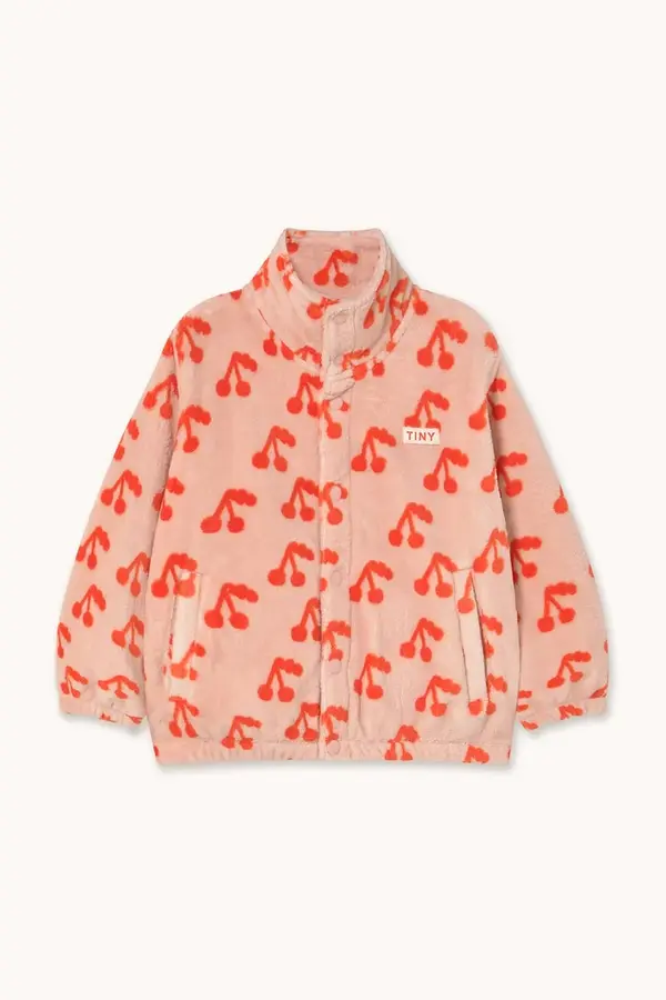Tinycottons Dječja jakna Tinycottons CHERRIES POLAR JACKET